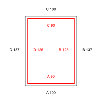 2mal Thermo-Vorhang-Konfiguration - 359821 
