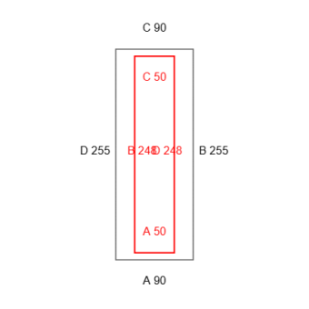 2mal Thermo-Vorhang-Konfiguration - 554960 
