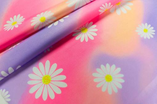 Badeanzugstoff - Gradient Flowers 