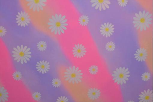Badeanzugstoff - Gradient Flowers 