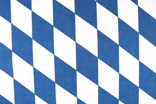 Baumwollstoff B1 - Bayernraute 