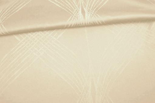 Dekostoff Curl - Trevira CS - Hellbeige/Creme 