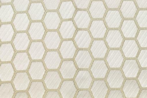 Jacquard Deluxe - Honeycomb - Champagner 