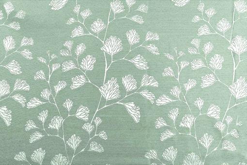 Jacquard-Dekostoff  - Eden - Grün 