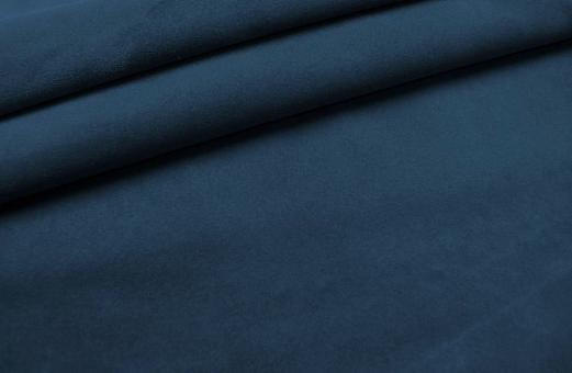Echtleder-Stück Velours - Iowa - Croupon Nachtblau