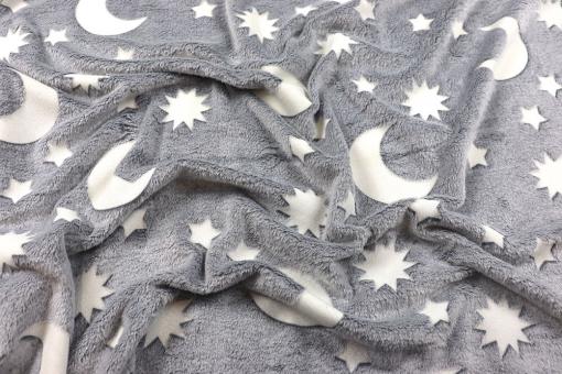 Fleece nachtleuchtend - Starry Night 