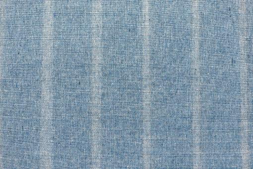 Gardinenstoff aus recycelten Jeans - Stripes - 300 cm 