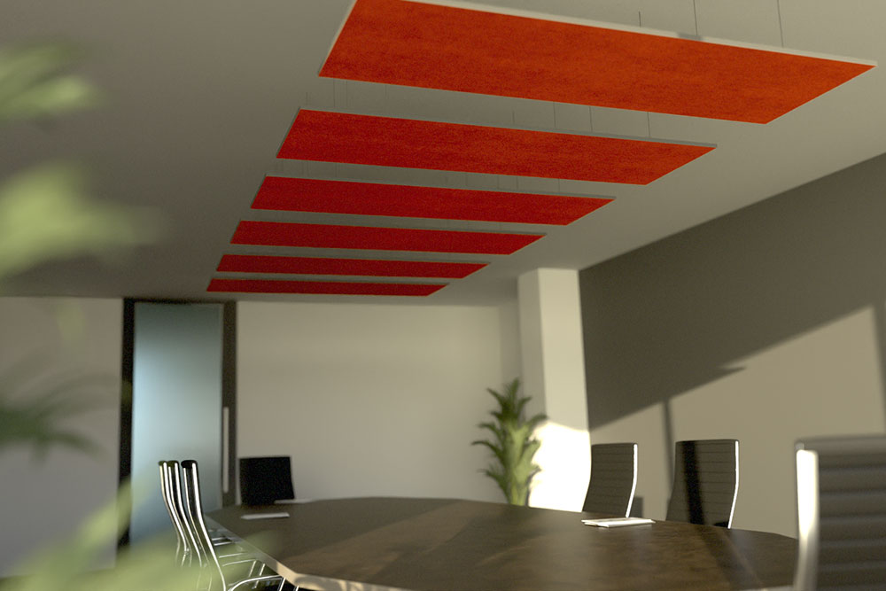 Akustikpaneele Decke