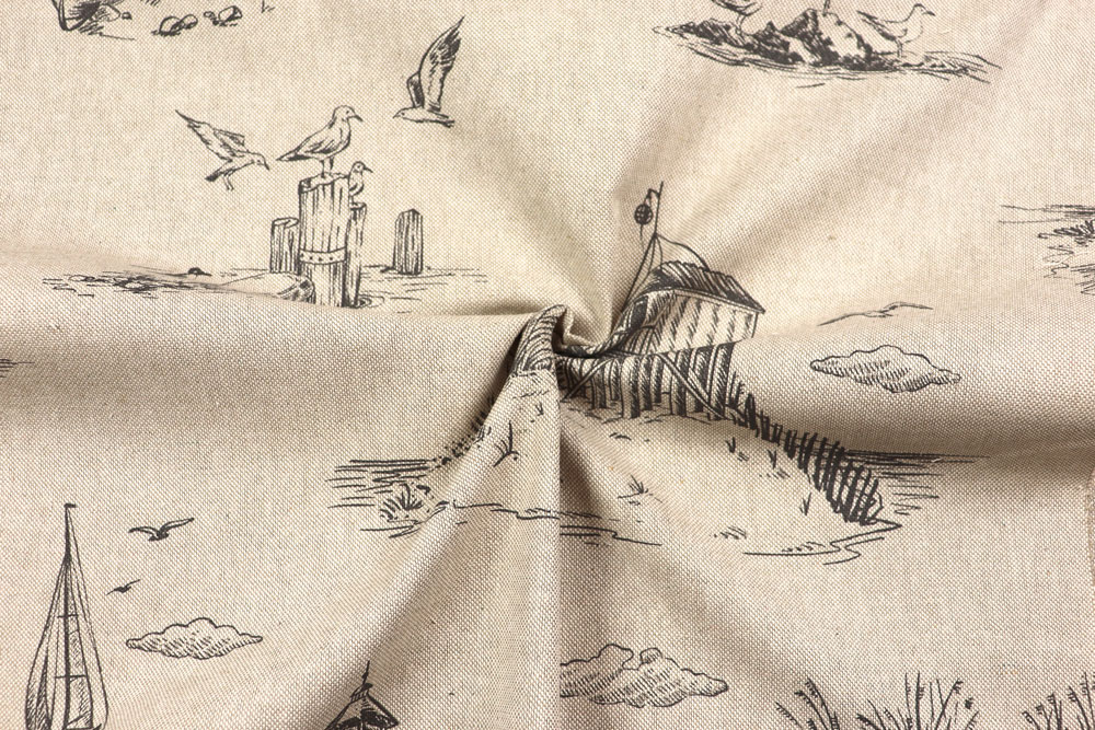 Baumwolle Leinenoptik