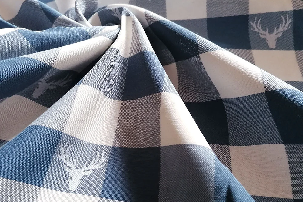 Landhaus - Übergardinen-Stoffe