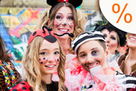 Fasching Ausverkauf