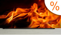 Schwer entflammbar Stoff - Ausverkauf