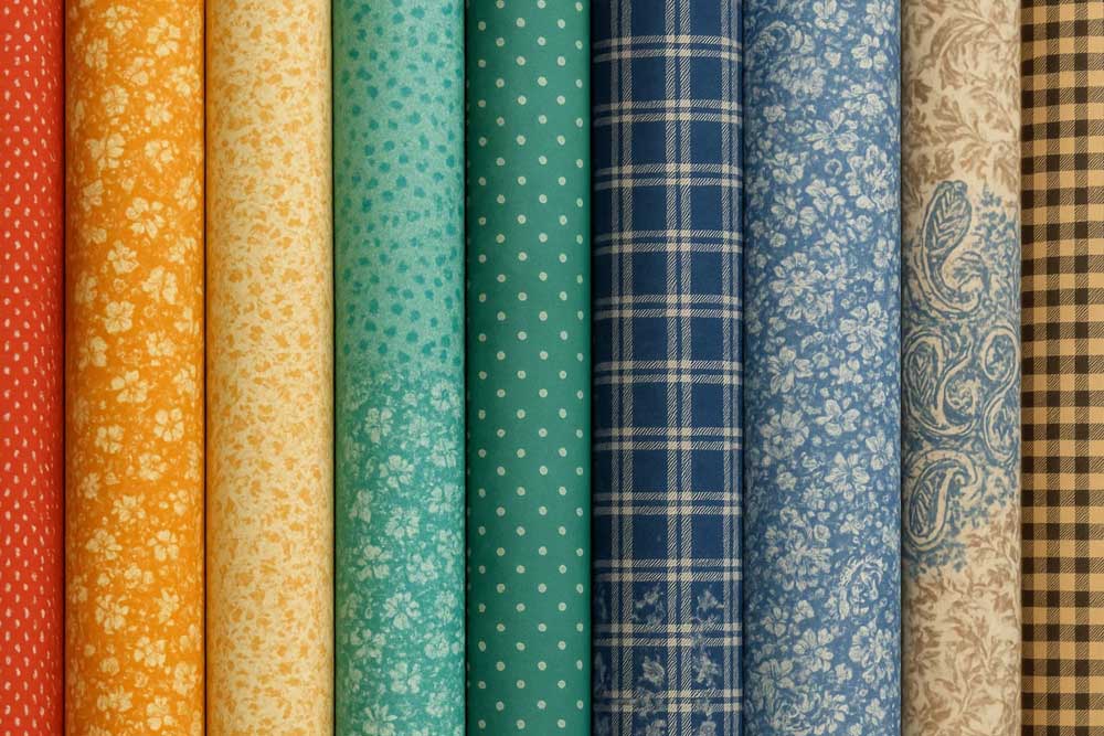 Patchwork gemustert