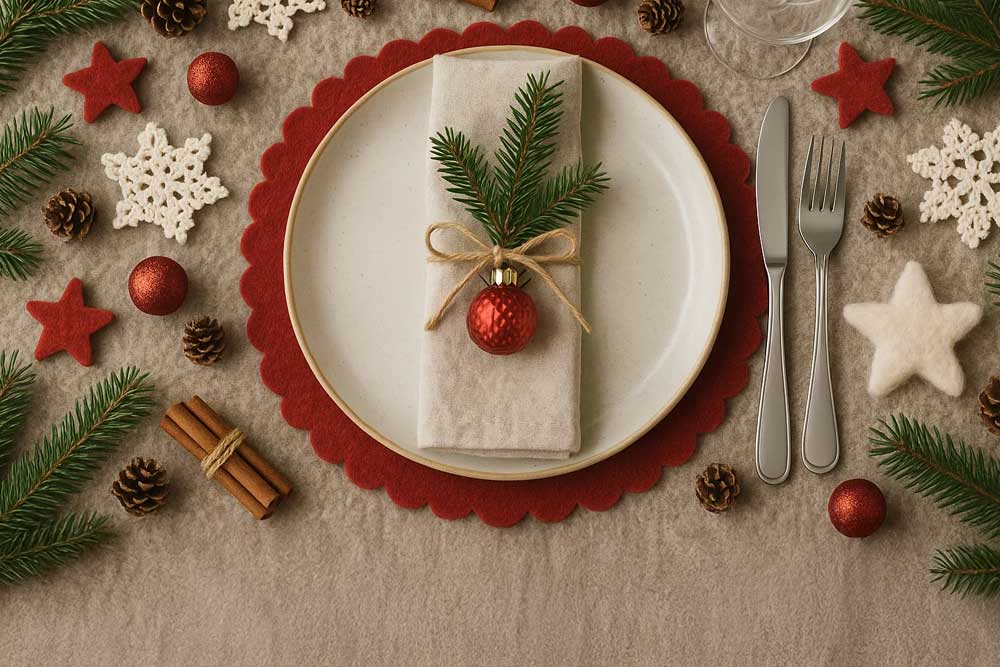 Fertige Weihnachts-Deko