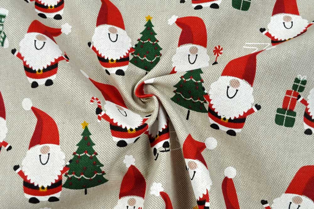 Deko-Stoffe Weihnachtsmann