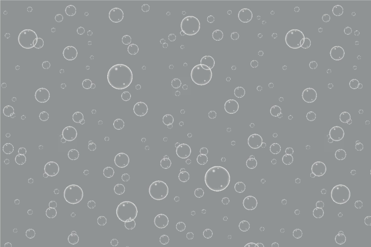 Zeltstoff - Wasserdicht- Luftblasen Grau