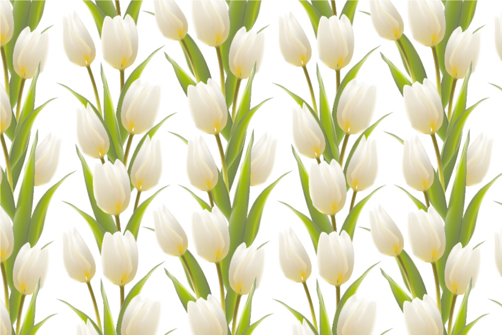 Tulpen - Dekostoff 