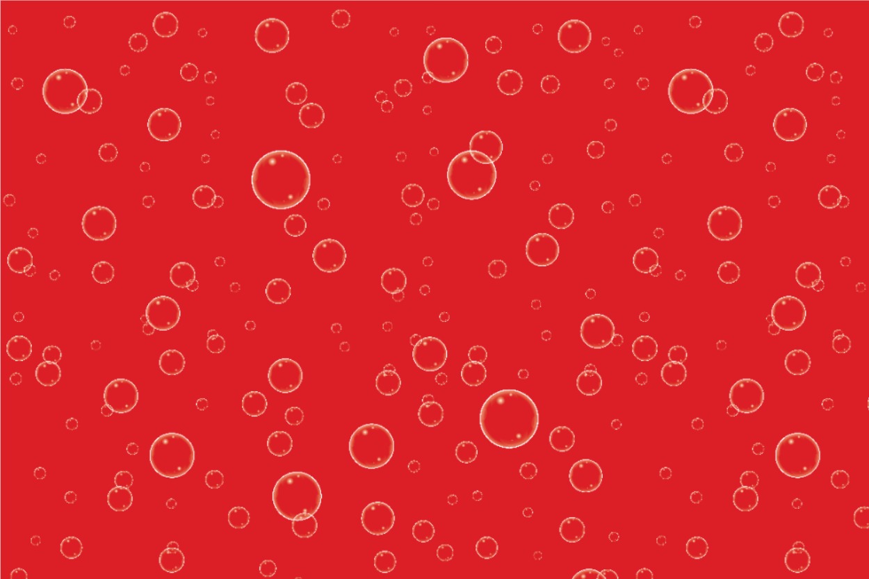 Zeltstoff - Wasserdicht- Luftblasen Rot