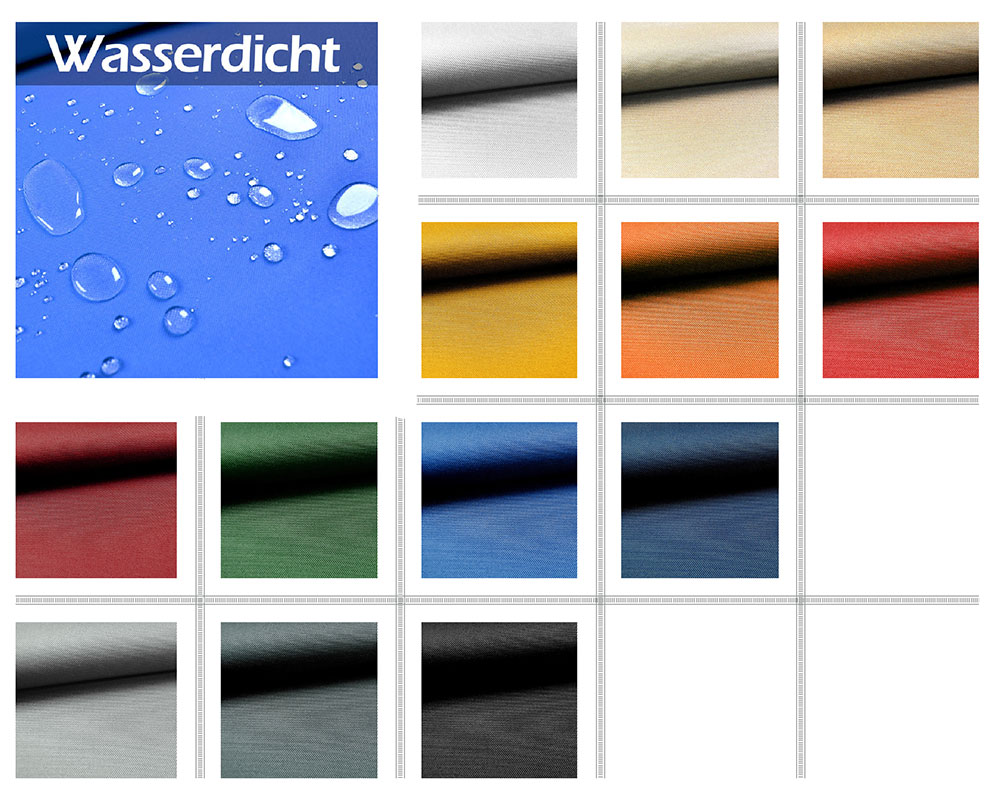 Polyesterstoff - reißfest und wasserdicht 