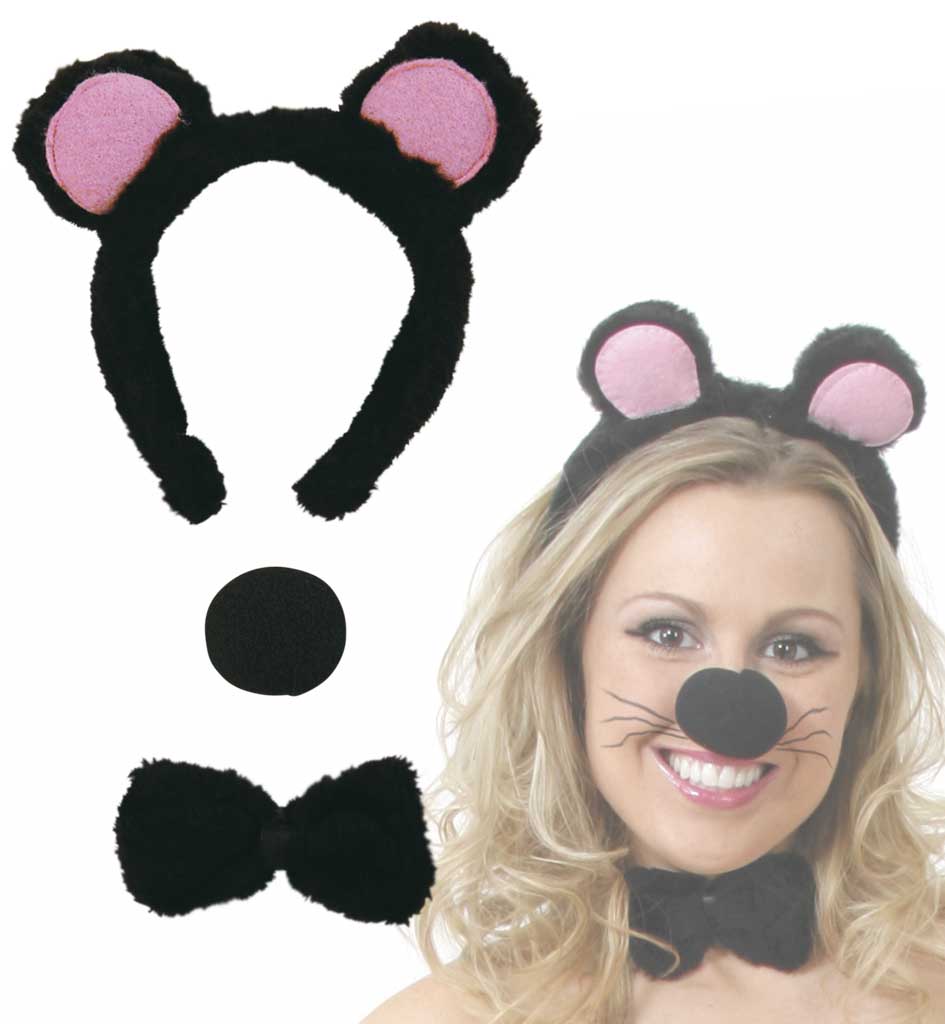 Shrek Fiona Kostüm Set - Haarreif Mit Ohren & Krone Für Karneval