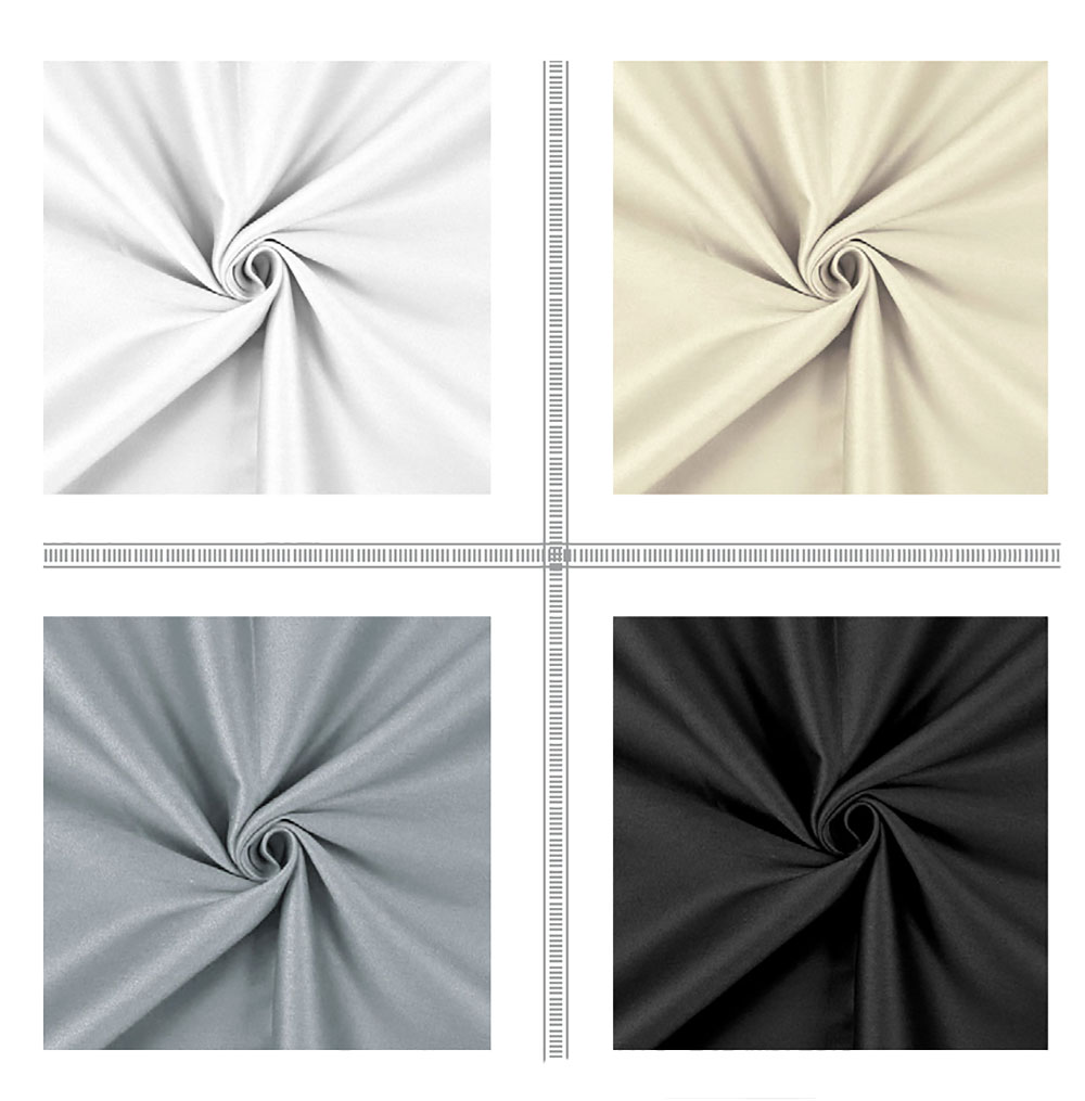 Baumwoll-Satin Premium - Stretch - Uni 