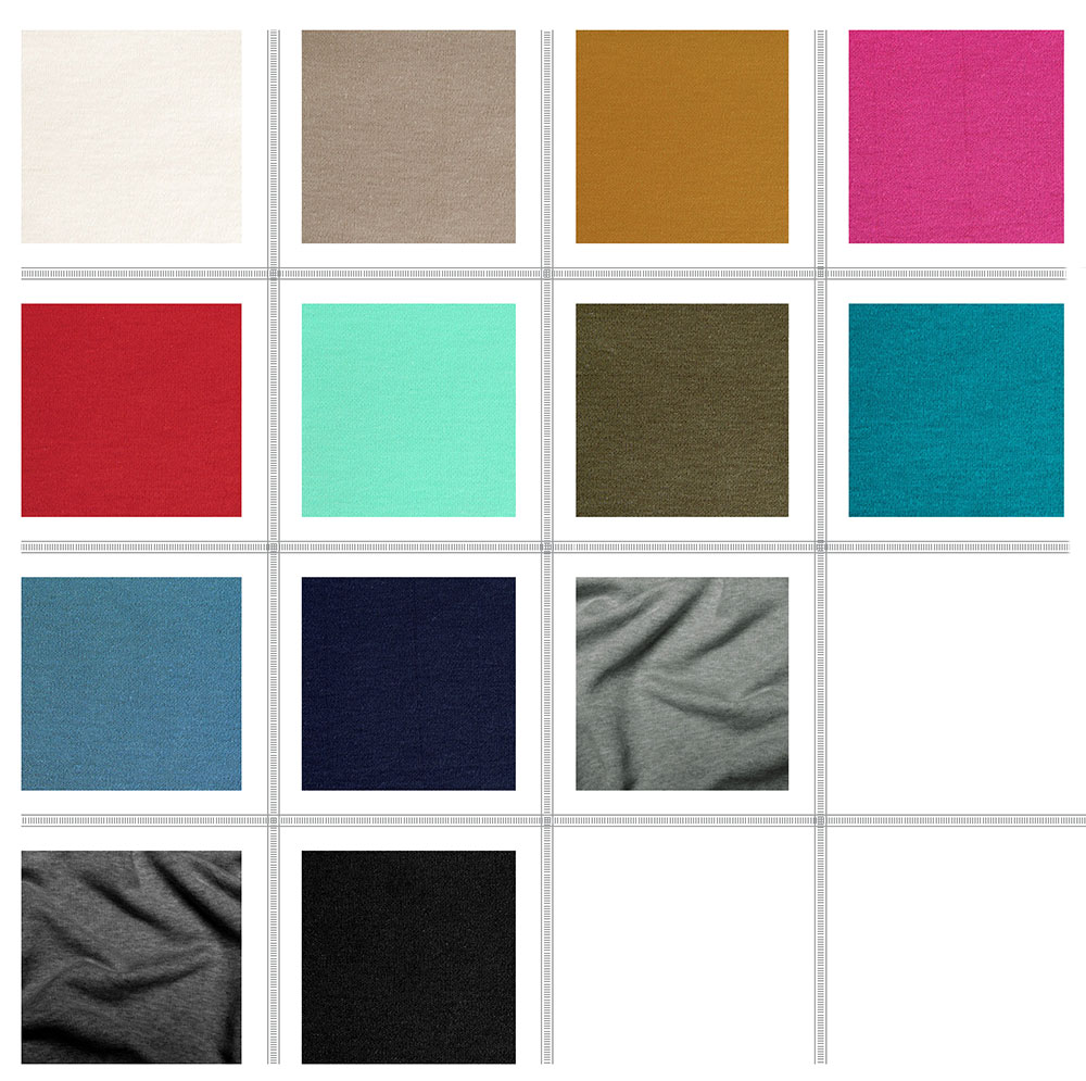 Kuschel-Sweat-Stoff - Uni 