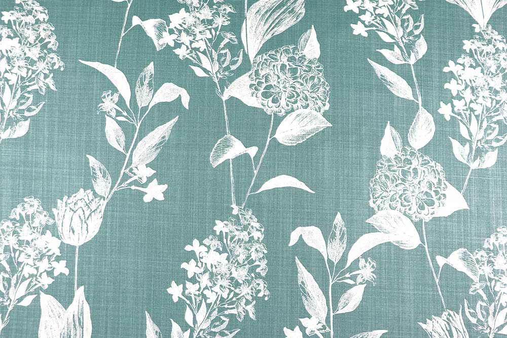 Baumwoll-Dekostoff mit botanischen Toile 