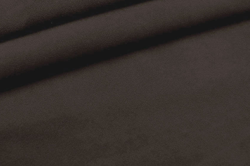 Echtleder-Stück Velours - Iowa - Croupon Mokka