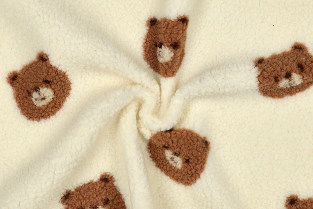 Teddy-Stoff mit Teddys 