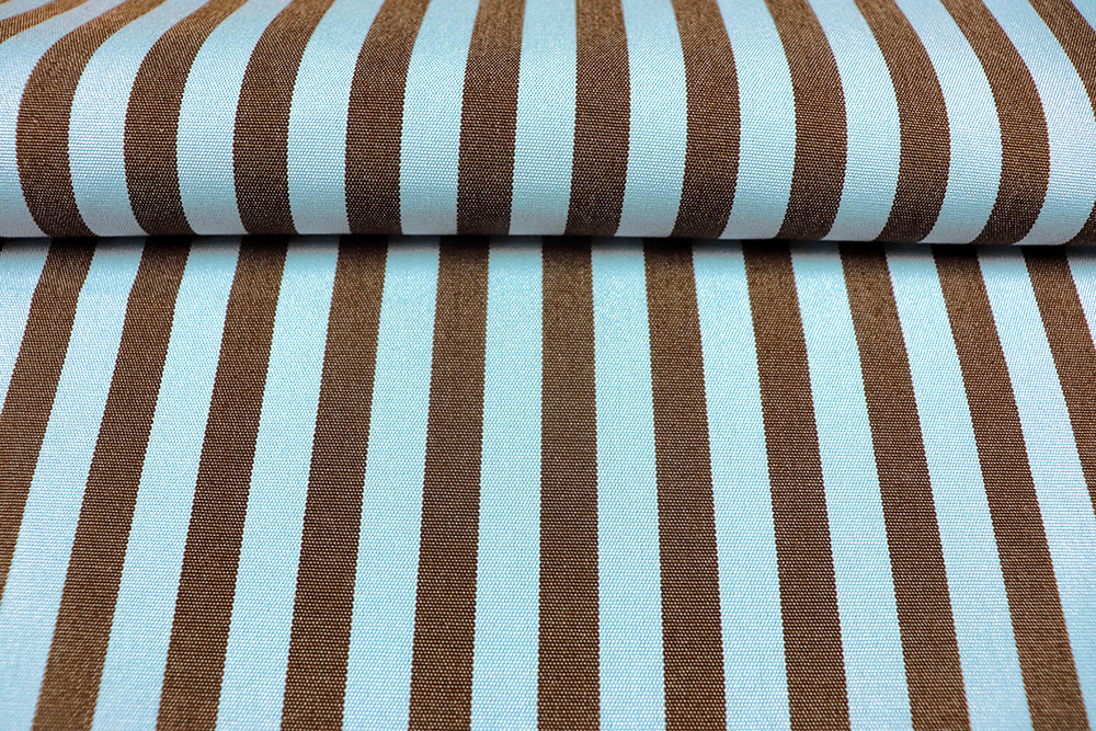 Hellblau/Dunkelbraun