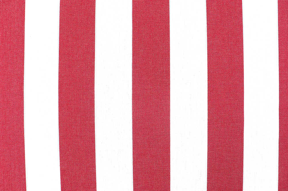 Rot Melange Blockstreifen