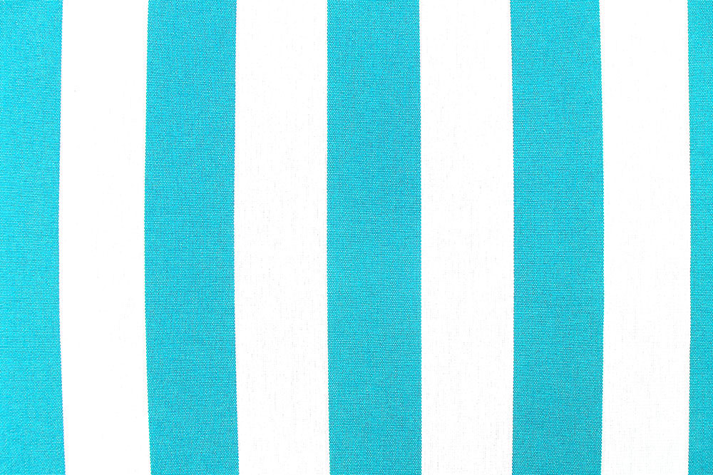 Türkis Blockstreifen