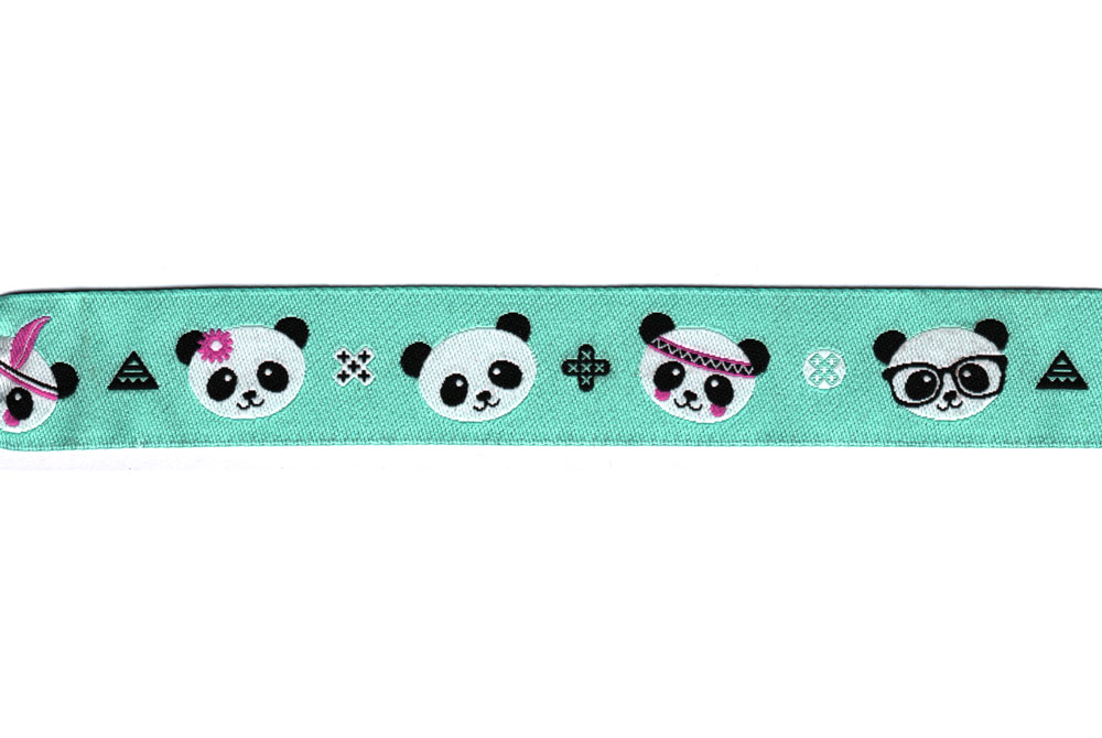 Blumenband Ethno-Stil – 4,5 M Besticktes Jacquard-Band, 3,8 Cm Breit, Schwarz, Für DIY & Nähen