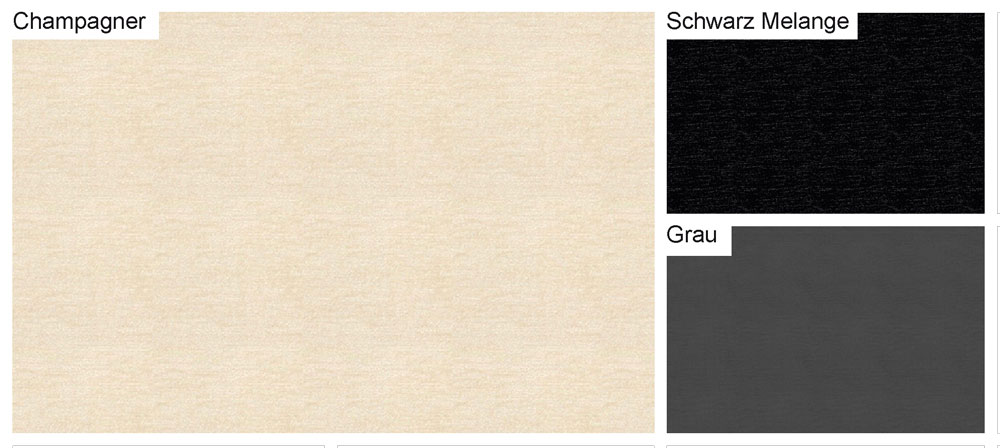 Türvorhang-Stoff Chenille - Uni 
