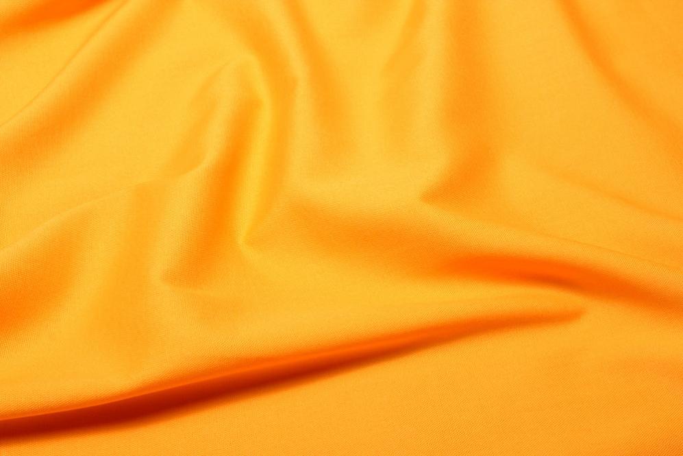 Baumwoll-Canvas deluxe - uni Gelb