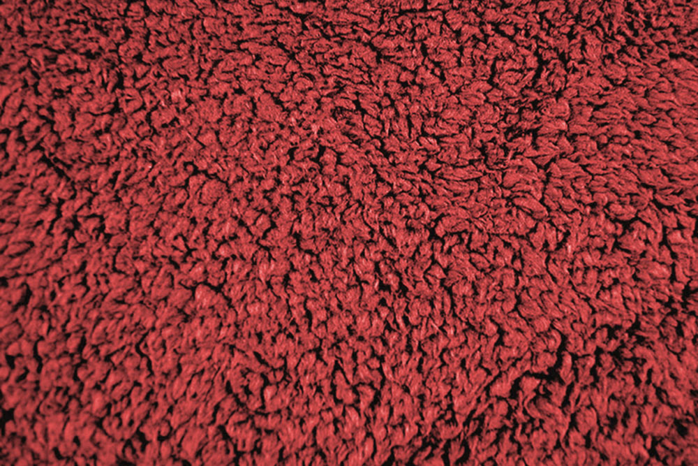 Flausch-Stoff zweiseitig - Rusty Red 