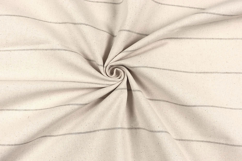 Segeltuch Basic - 280 cm - Wide Stripes - Beige 
