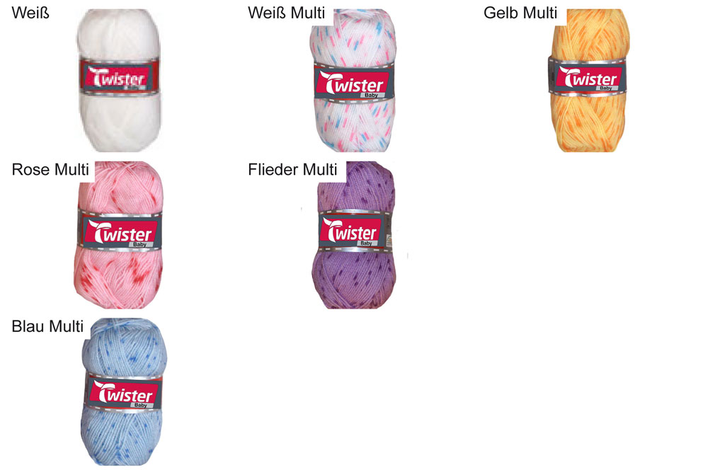 Babywolle Twister - 50 g 